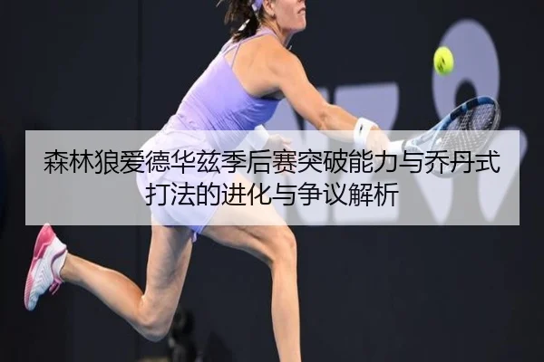 森林狼爱德华兹季后赛突破能力与乔丹式打法的进化与争议解析